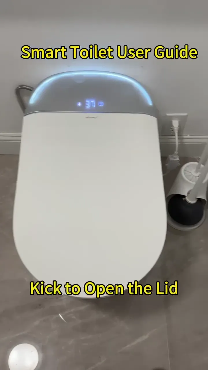 Smart toilet features and setup demonstration