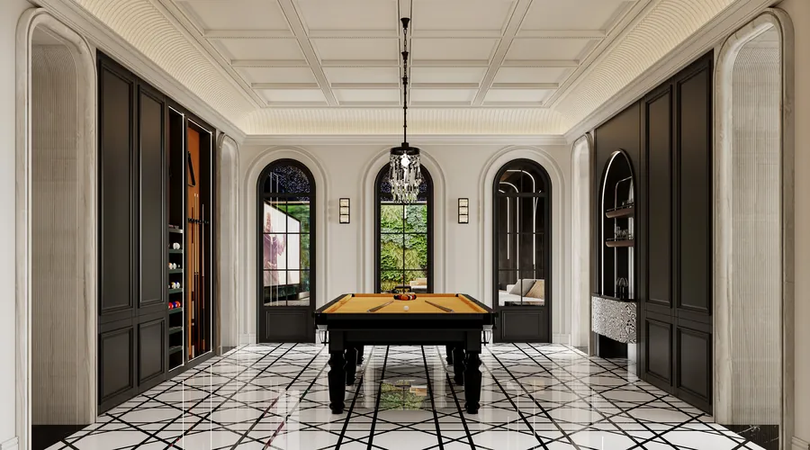 The Classic Estate — Entertainment Room