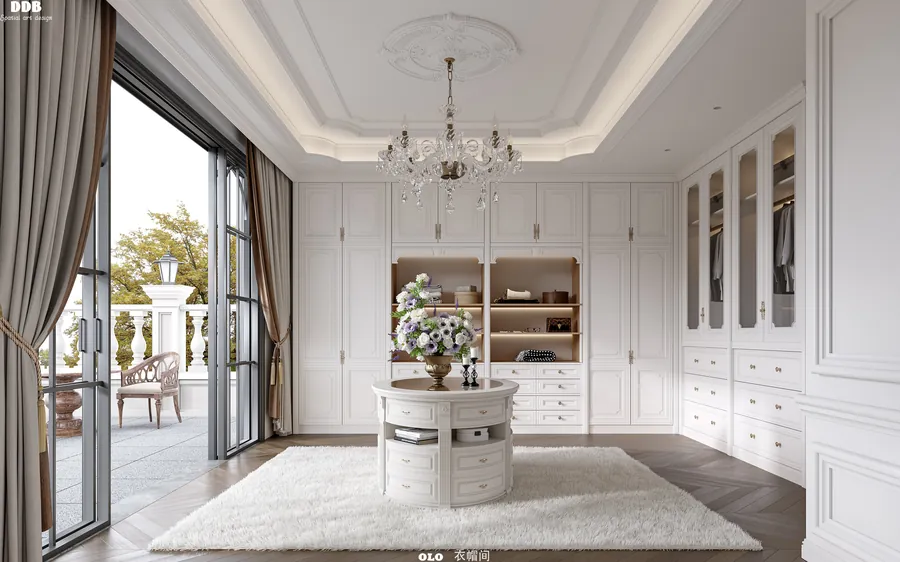 European Grand Manor — Makeup Room