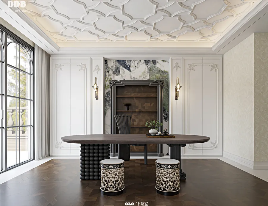 European Grand Manor — Reception Room