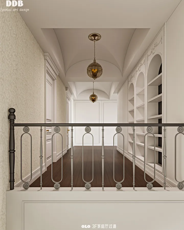 European Grand Manor — Corridor