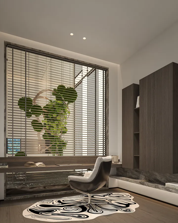 Minimalist Light House — Living Room