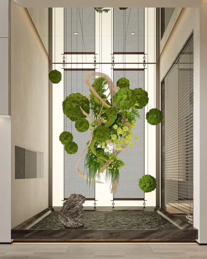 Minimalist Light House — Artistic Lobby
