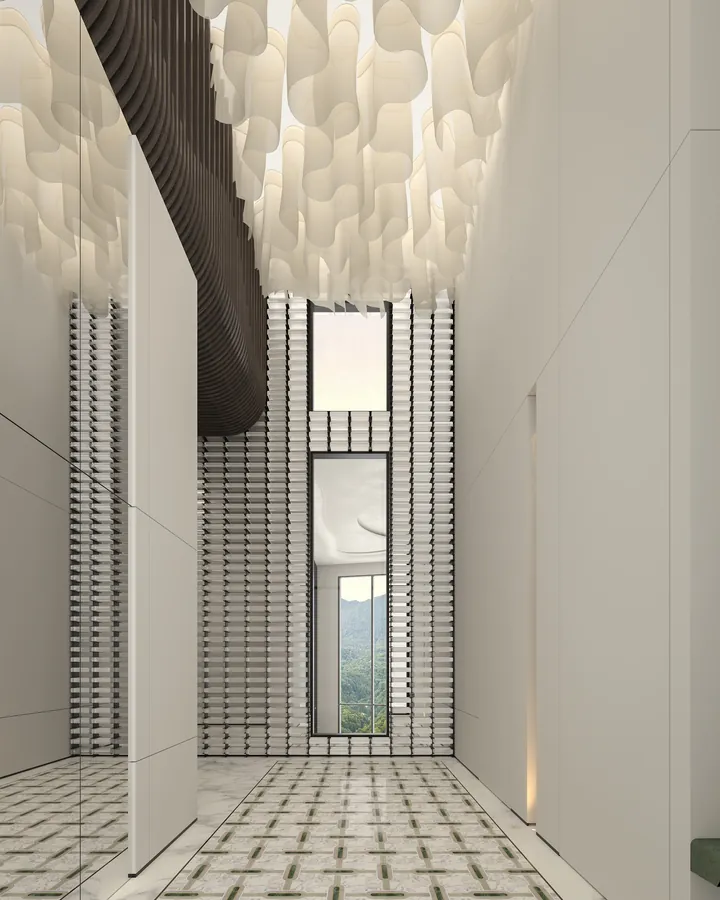 Minimalist Light House — Lobby