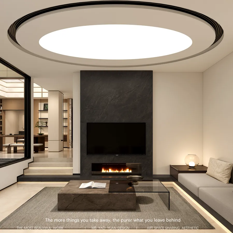 Zen Terrace Residence — Living Room